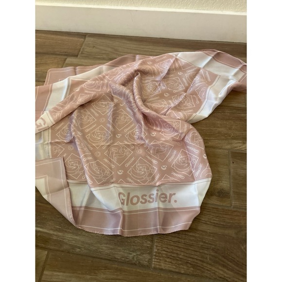 Glossier Accessories - Light pink glossier scarf